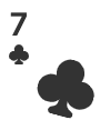 Seven of Clubs